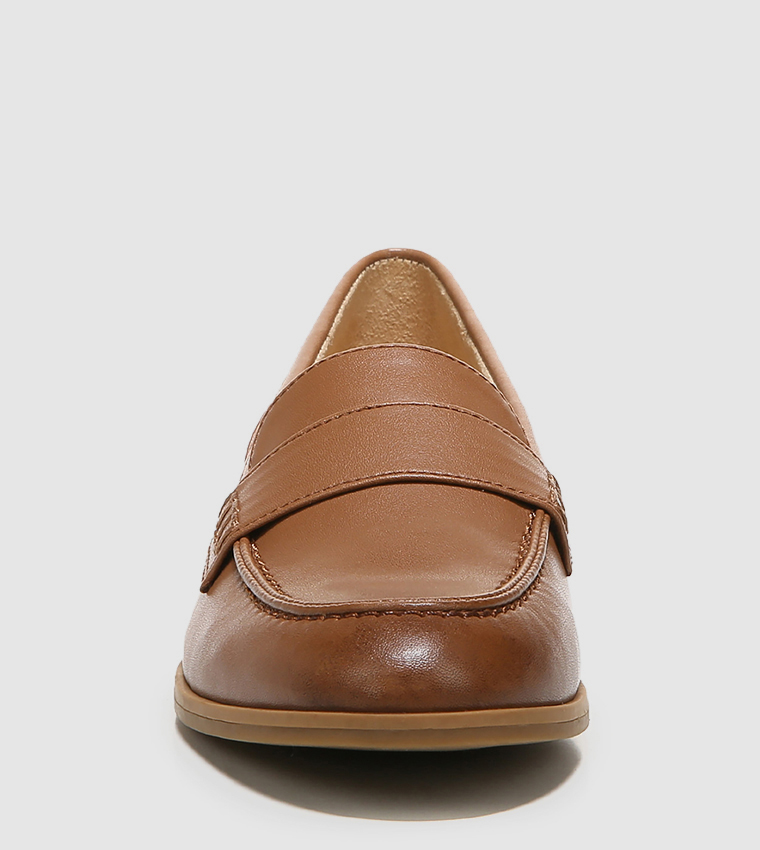 Buy Naturalizer MILO Solid Penny Loafers In Brown 6thStreet UAE