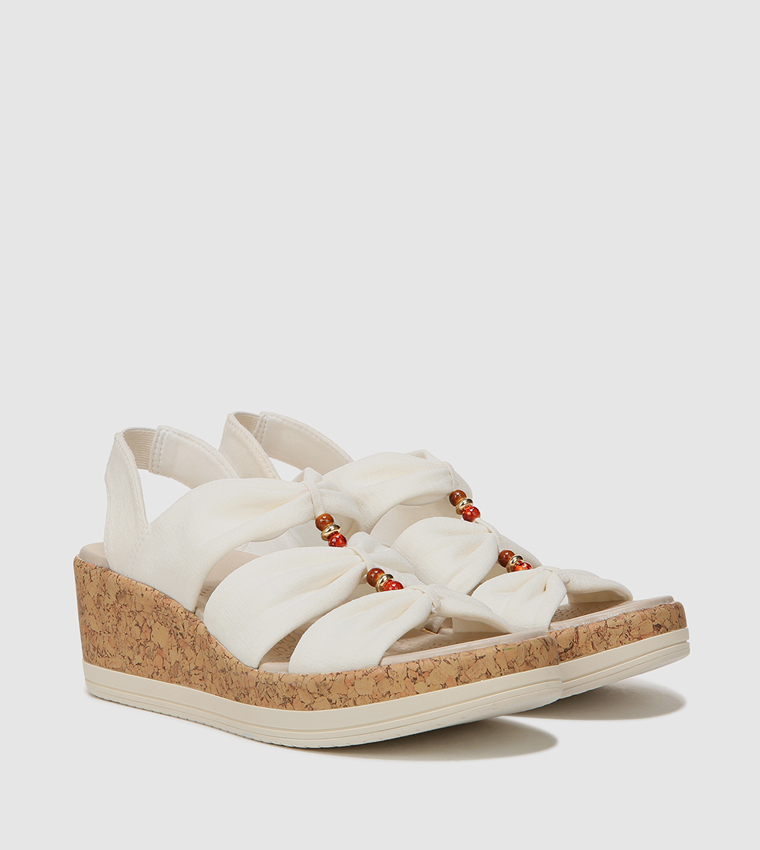 ROMAA Bead Detailed Platform Sandals