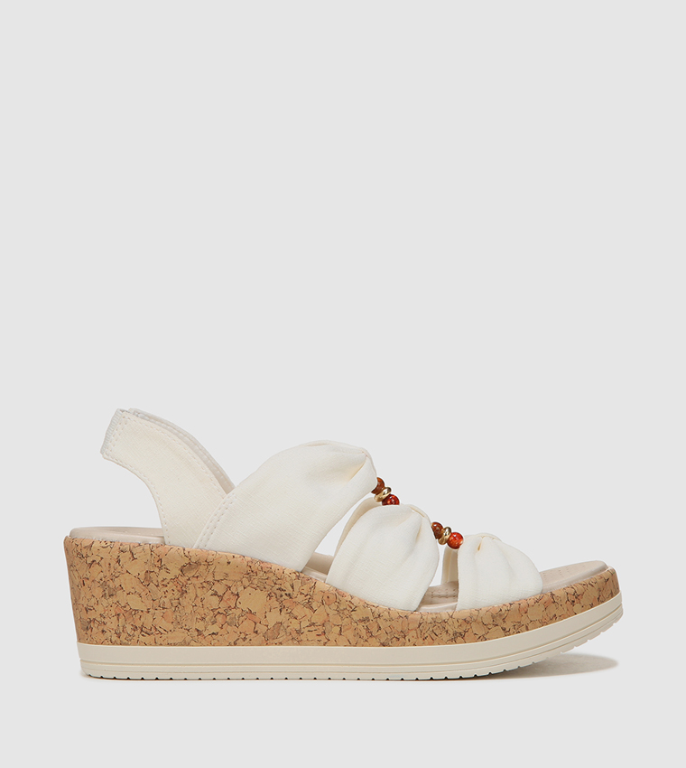 ROMAA Bead Detailed Platform Sandals