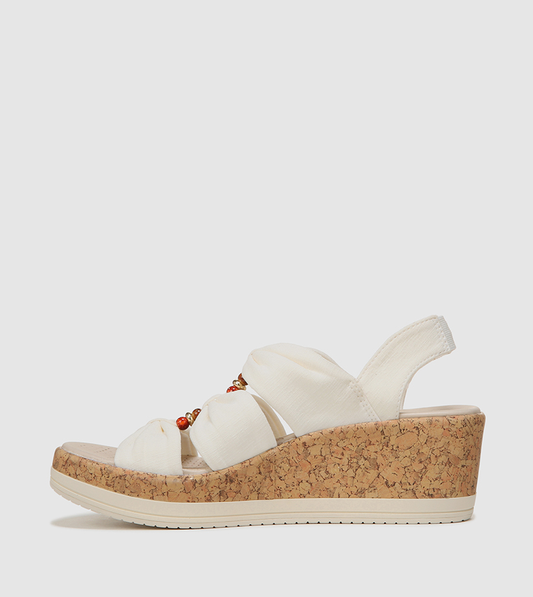 ROMAA Bead Detailed Platform Sandals