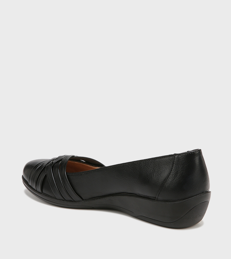 Low Wedge Comfort Ballerina