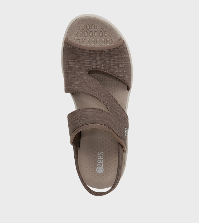 NACLEO Textured Slingback Comfort Sandals
