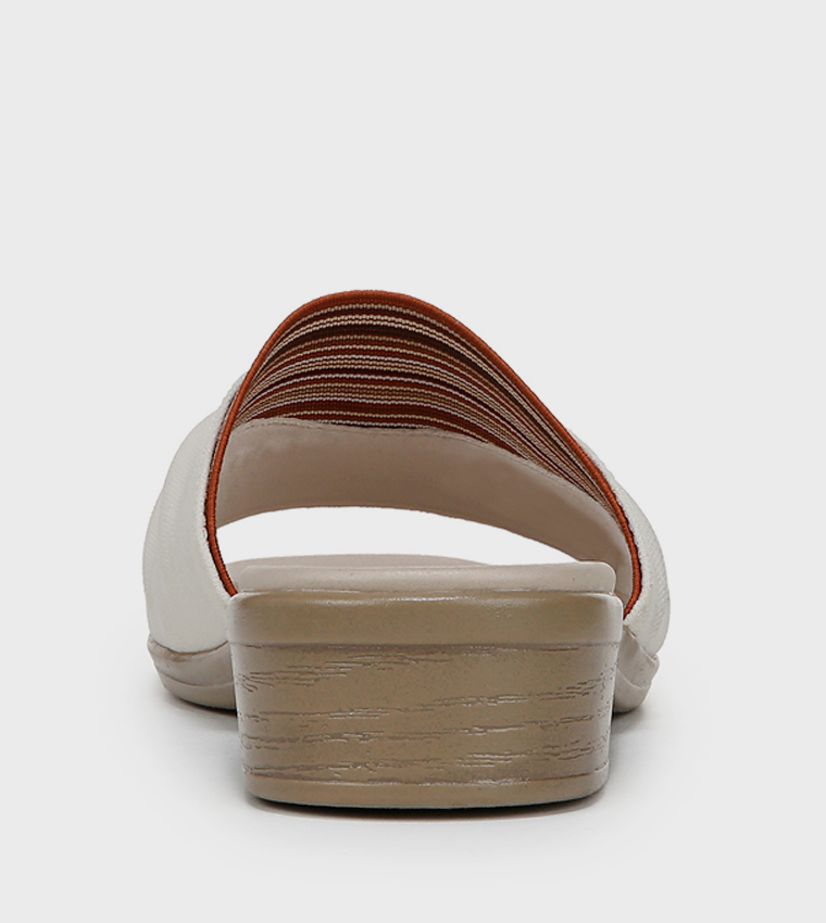 PARADISE Low Block Heel Sandals