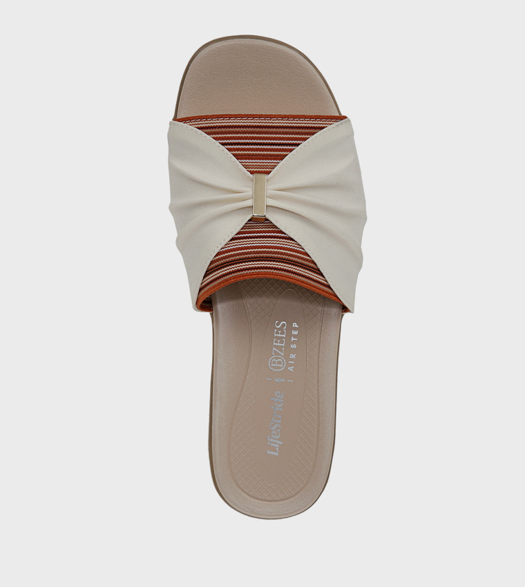 PARADISE Low Block Heel Sandals