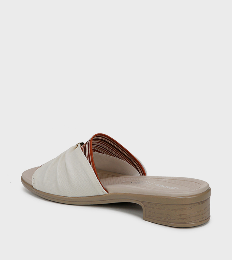 PARADISE Low Block Heel Sandals