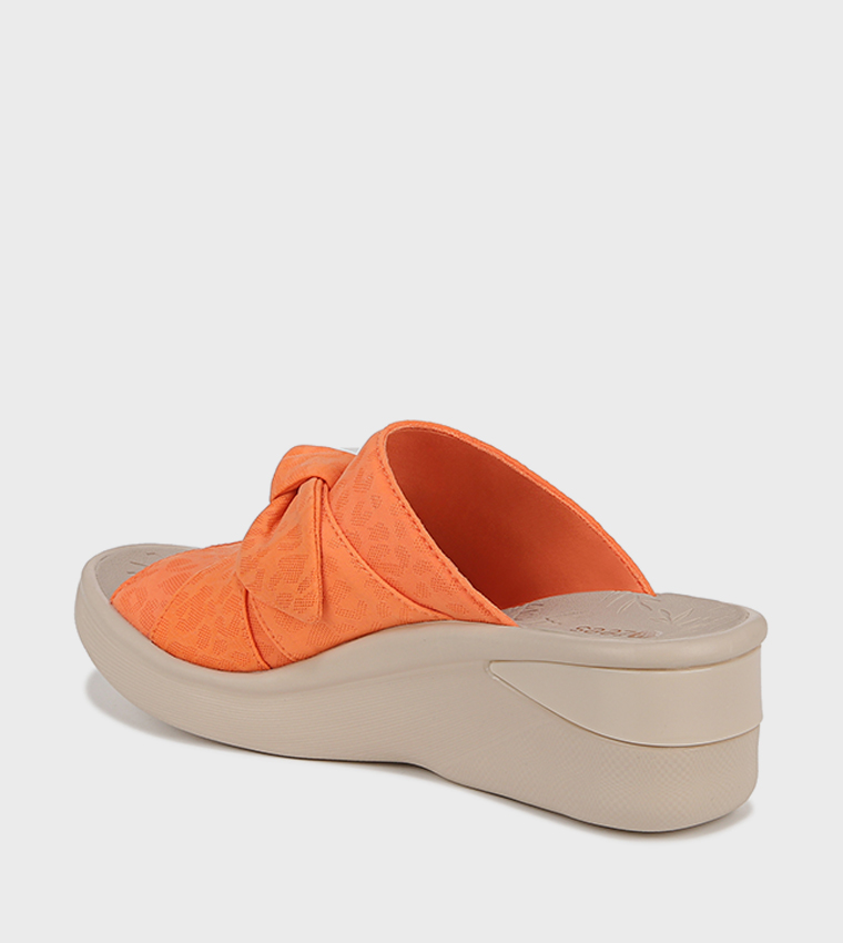 SMILE Peep Toe Wedge Sandals