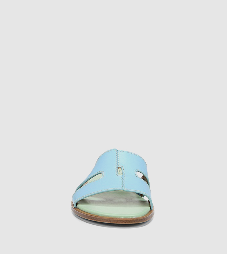 Buy Naturalizer FAME Open Toe Flat Sandals In Blue 6thStreet UAE