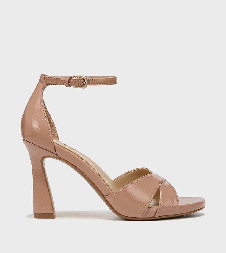 Block Heel Naturalizer Keyson Ankle Strap Sandals Shop Saskia