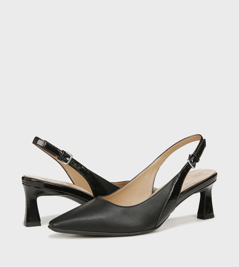 TANSY Pointed Toe Slingback Pumps