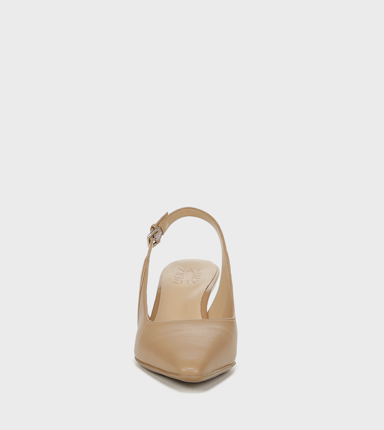 TANSY Textured Slingback Pumps