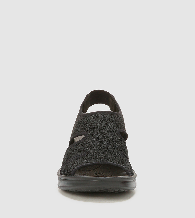 DAYTO Caged Slingback Platform Sandals