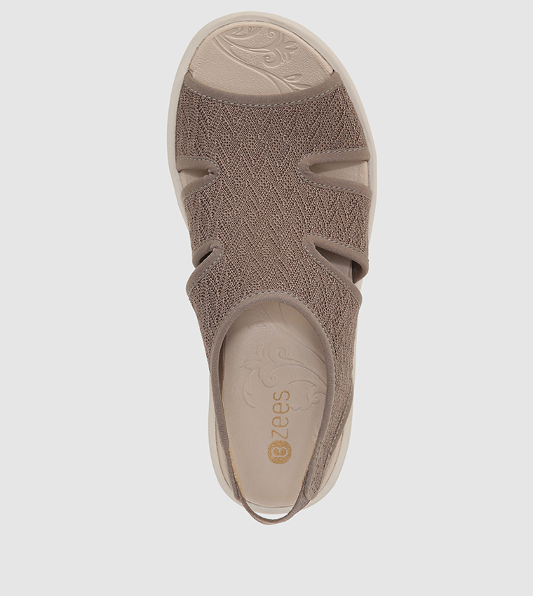 DAYTO Caged Slingback Platform Sandals