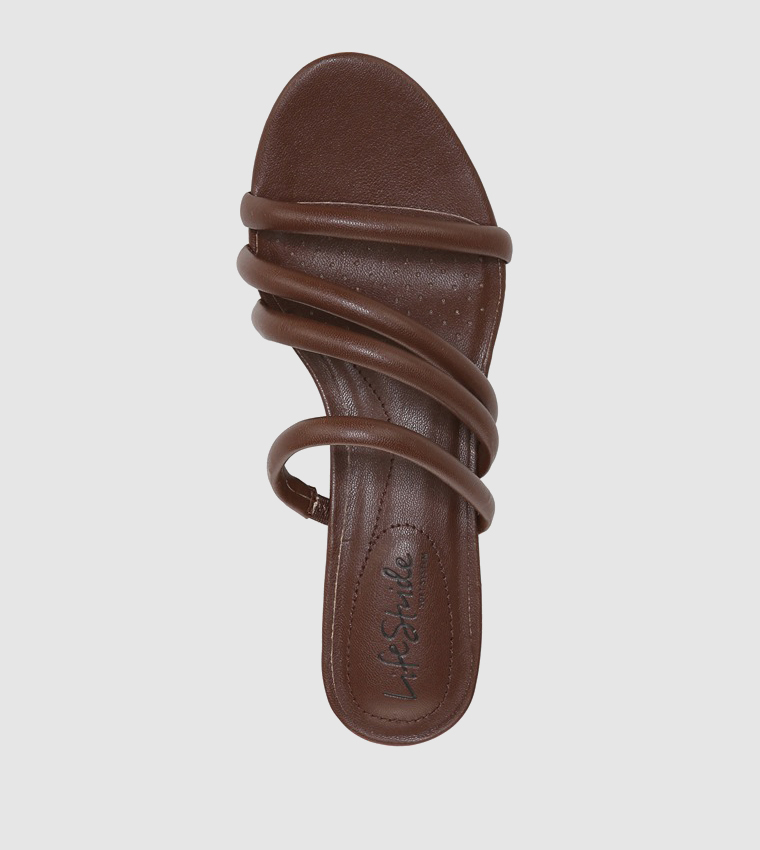 YOURS TRULY Strappy Heel Sandals