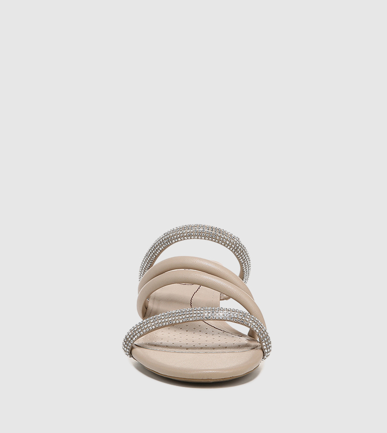 YOURS TRULY2 Embellished Strappy Heel Sandals