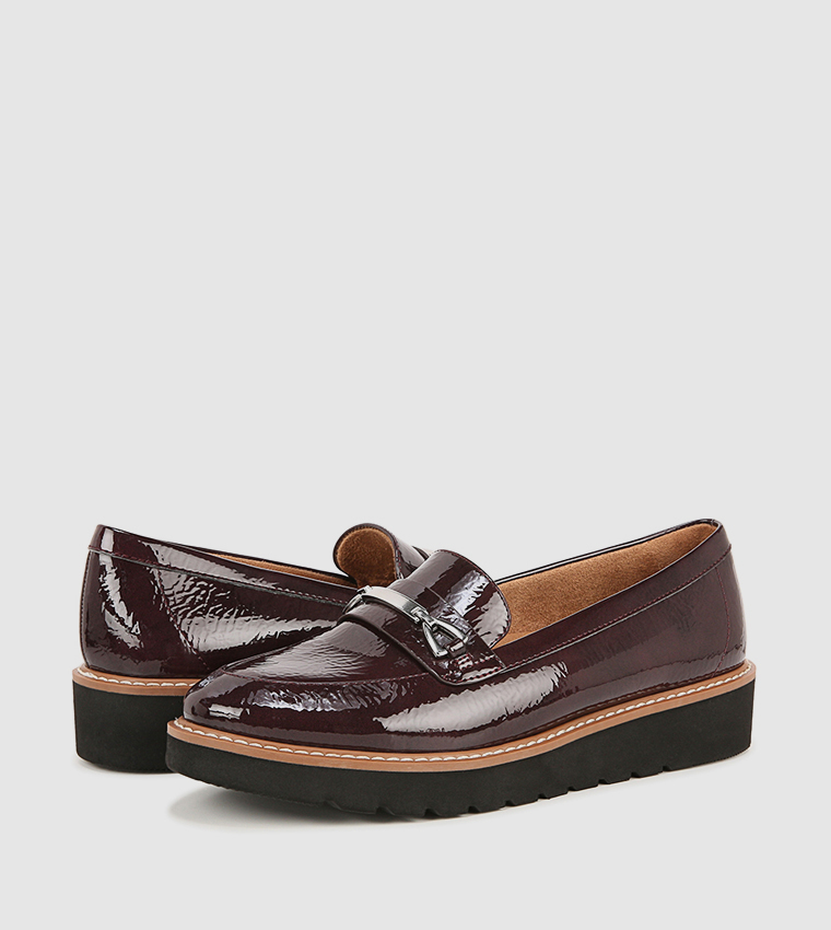 Buy Naturalizer ELIN Metal Accent Moccasins In Brown 6thStreet UAE