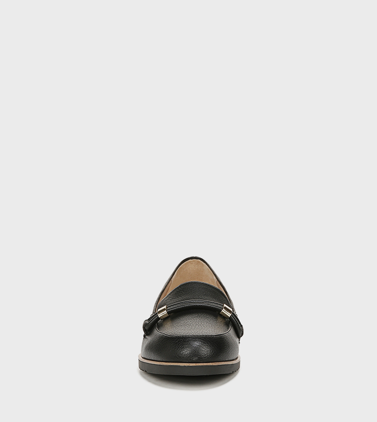 ZAHARA Textured Slip-On Loafers