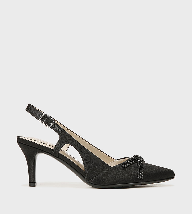 SOCIAL SCENE Embellished Slingback Pumps