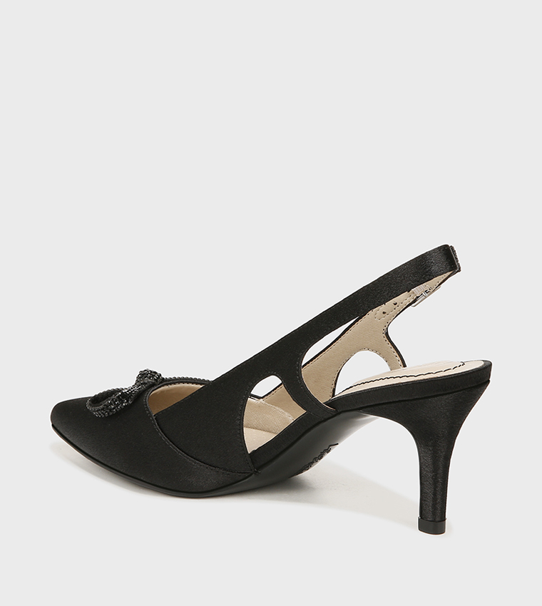 SOCIAL SCENE Embellished Slingback Pumps