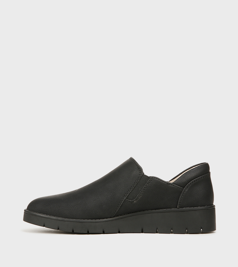 ODYSSEY Zip Detail Slip-On Shoes
