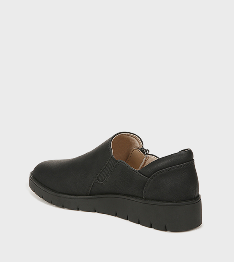 ODYSSEY Zip Detail Slip-On Shoes