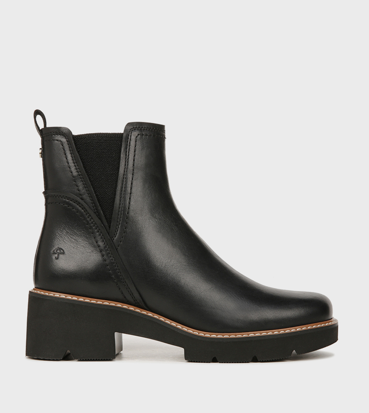 DARRY Round Toe Ankle Boots