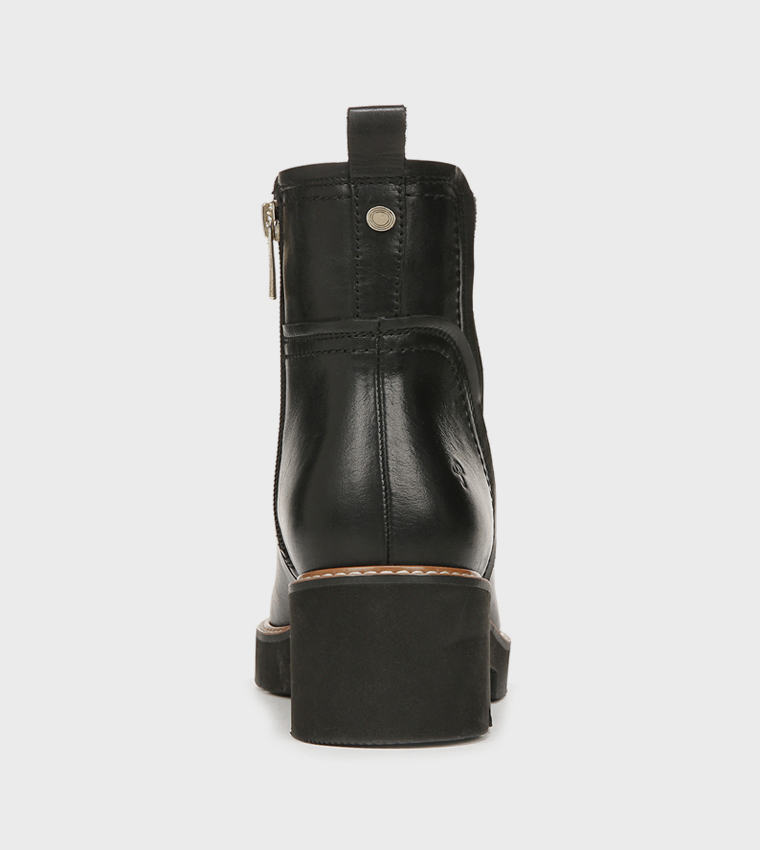 DARRY Round Toe Ankle Boots