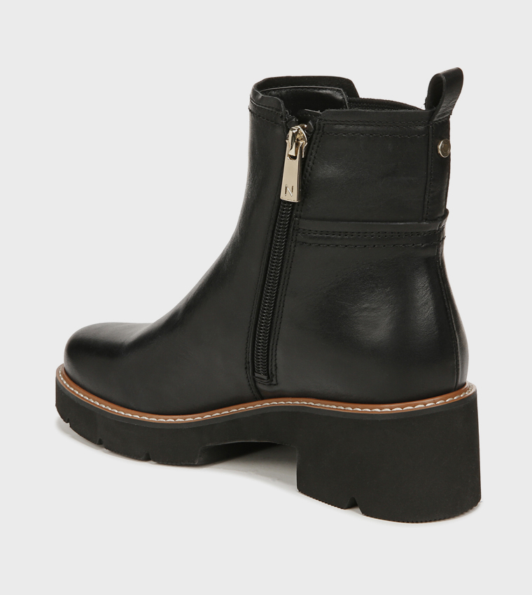 DARRY Round Toe Ankle Boots