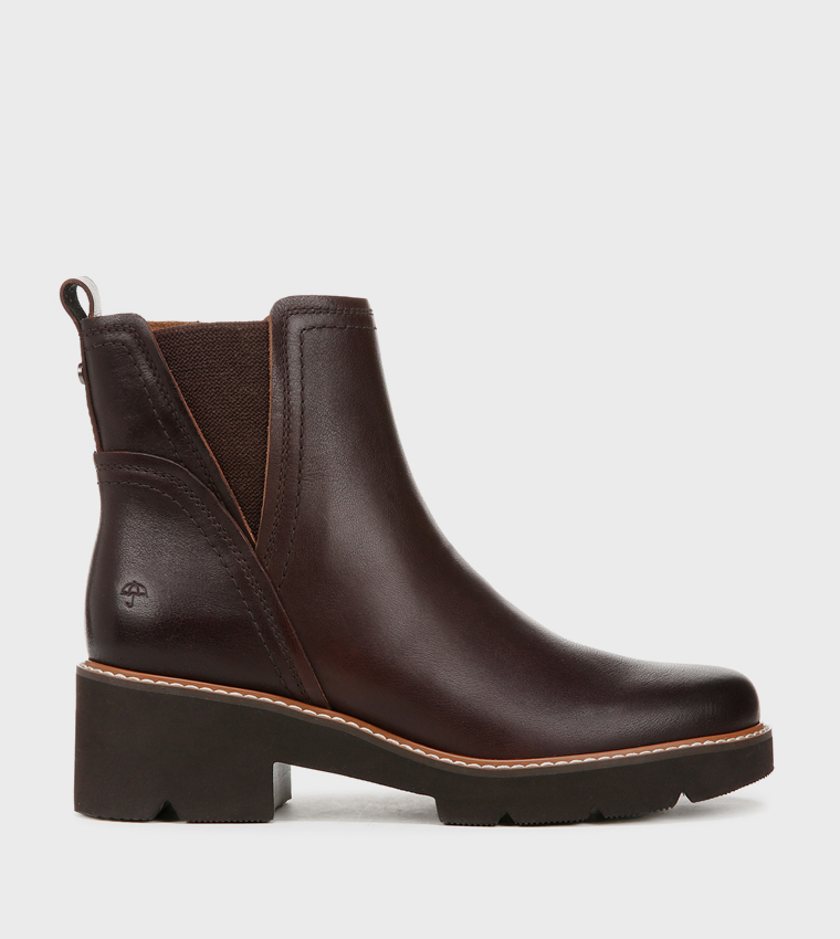 DARRY Round Toe Ankle Boots