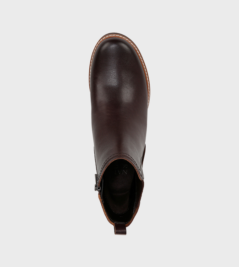 DARRY Round Toe Ankle Boots