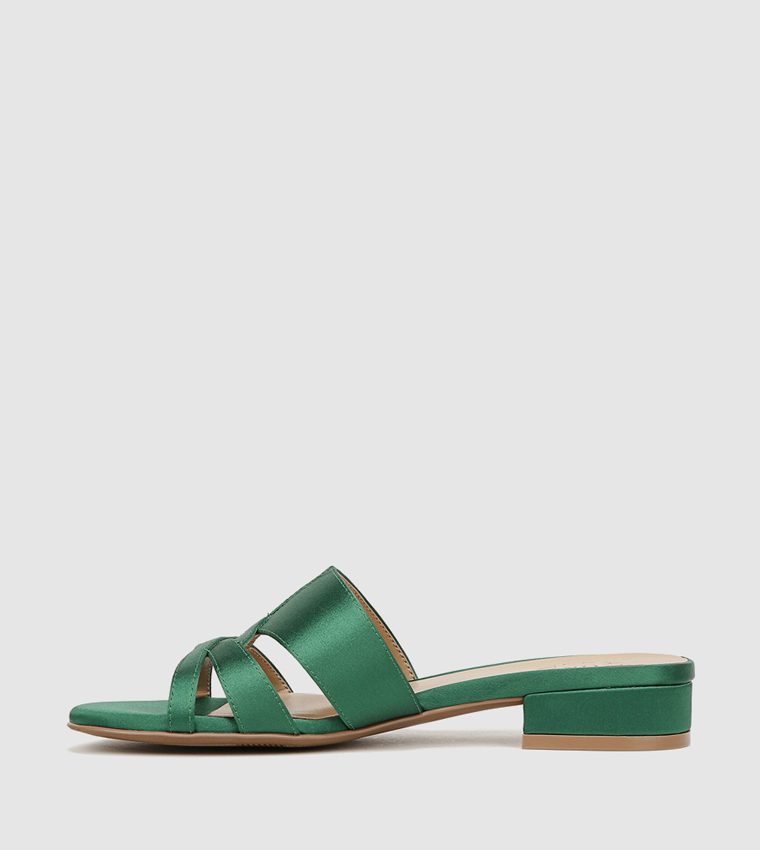 MEENA Open Toe Flat Sandals