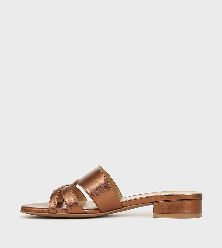 MEENA Open toe Low Heel Sandals