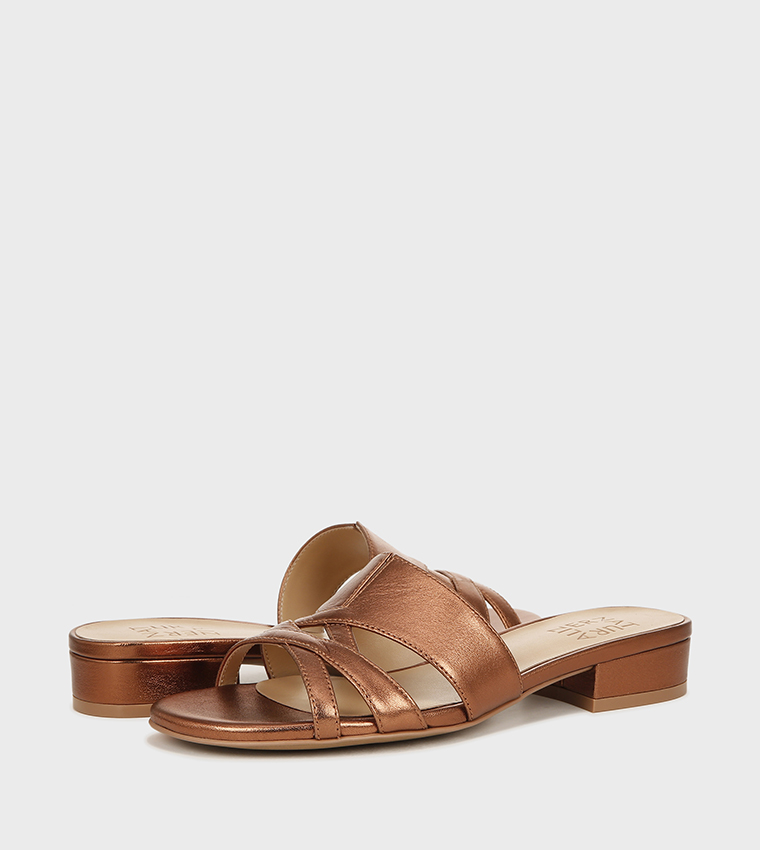 MEENA Open toe Low Heel Sandals