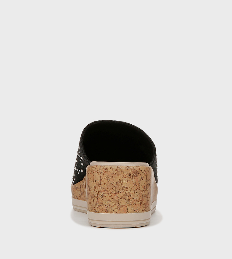 NAROYALL Embellished Open Toe Wedge Sandals