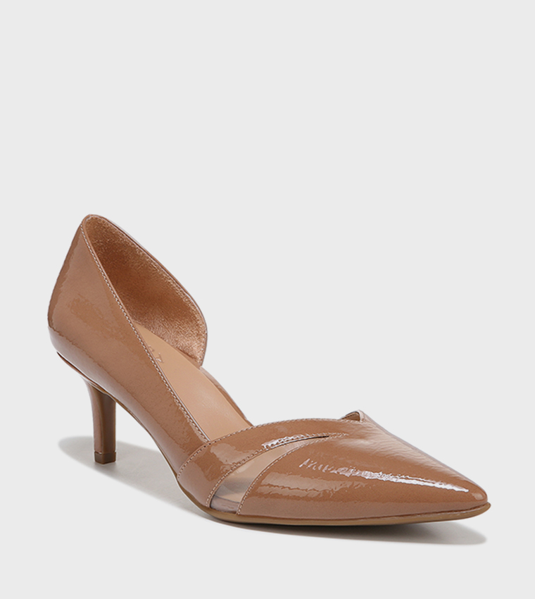 Buy Naturalizer ADDIE Open Shank Pumps In Brown 6thStreet UAE