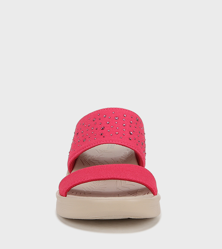 SIENNAA Embellished Wedge Sandals
