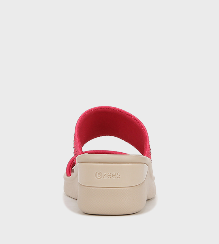 SIENNAA Embellished Wedge Sandals