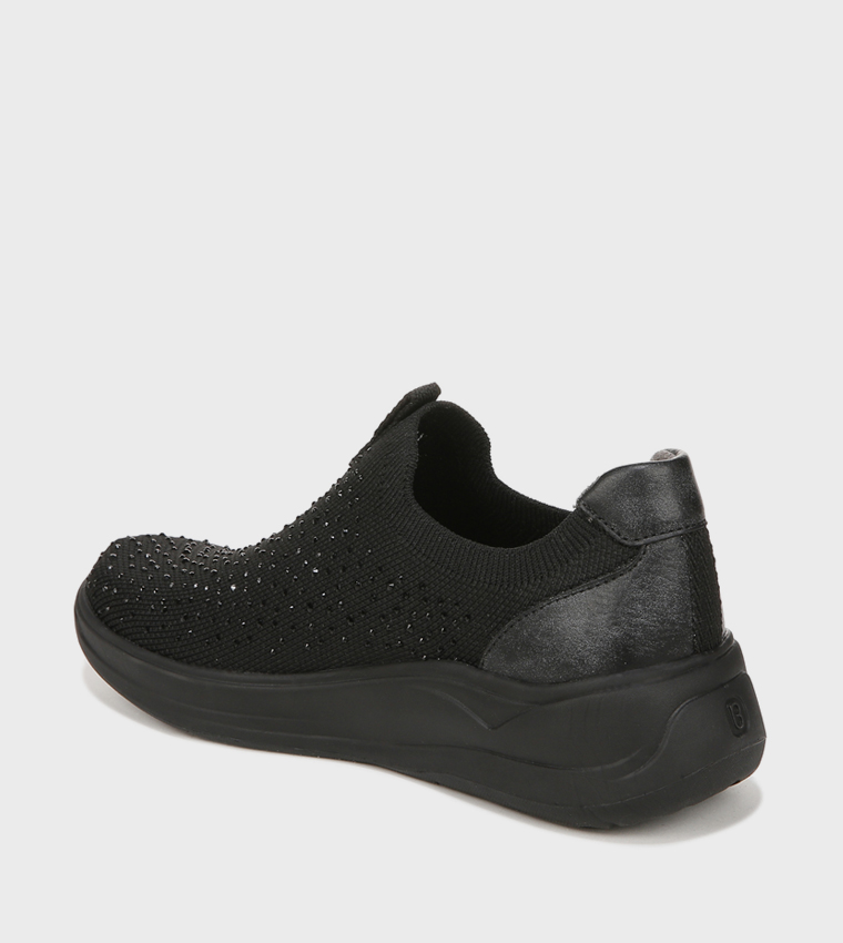 NATWILIGHT Embellished Slip-On Shoes