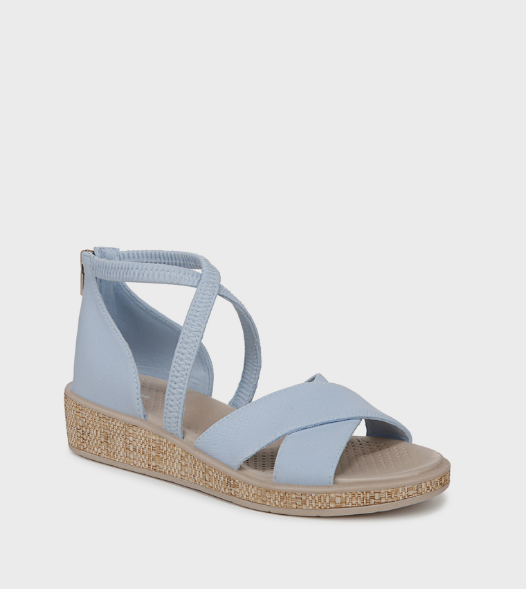 BALI Criss-Cross Platform Sandals