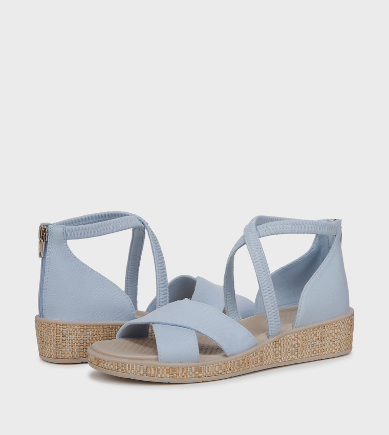 BALI Criss-Cross Platform Sandals
