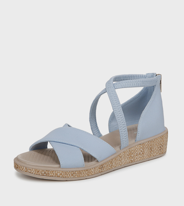 BALI Criss-Cross Platform Sandals