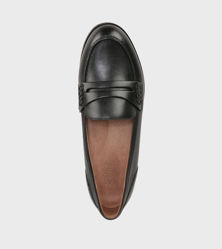 MIAA Solid Slip-On Loafers