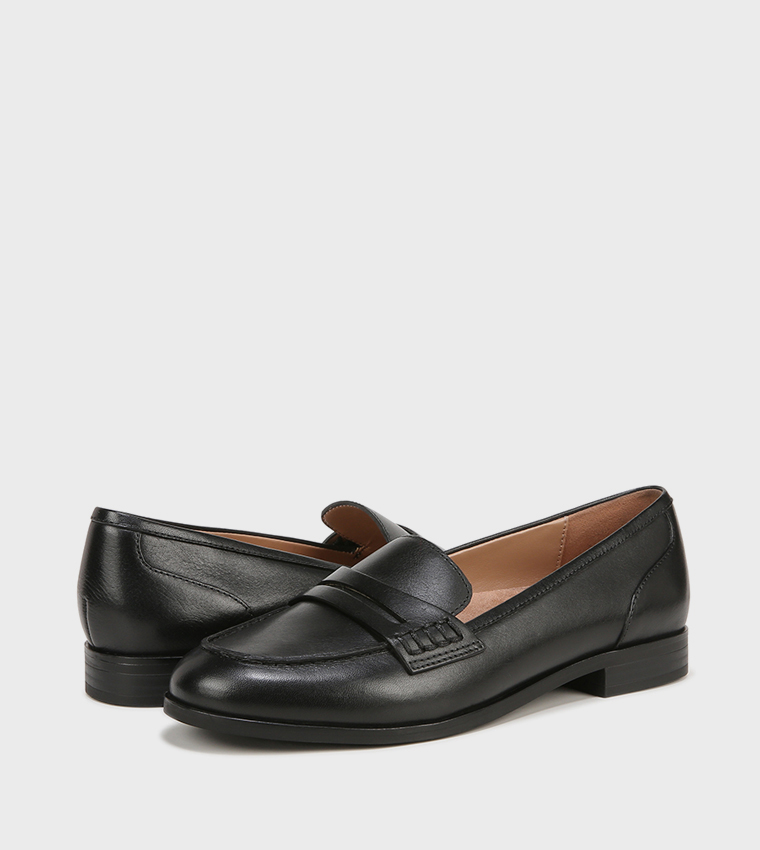 MIAA Solid Slip-On Loafers