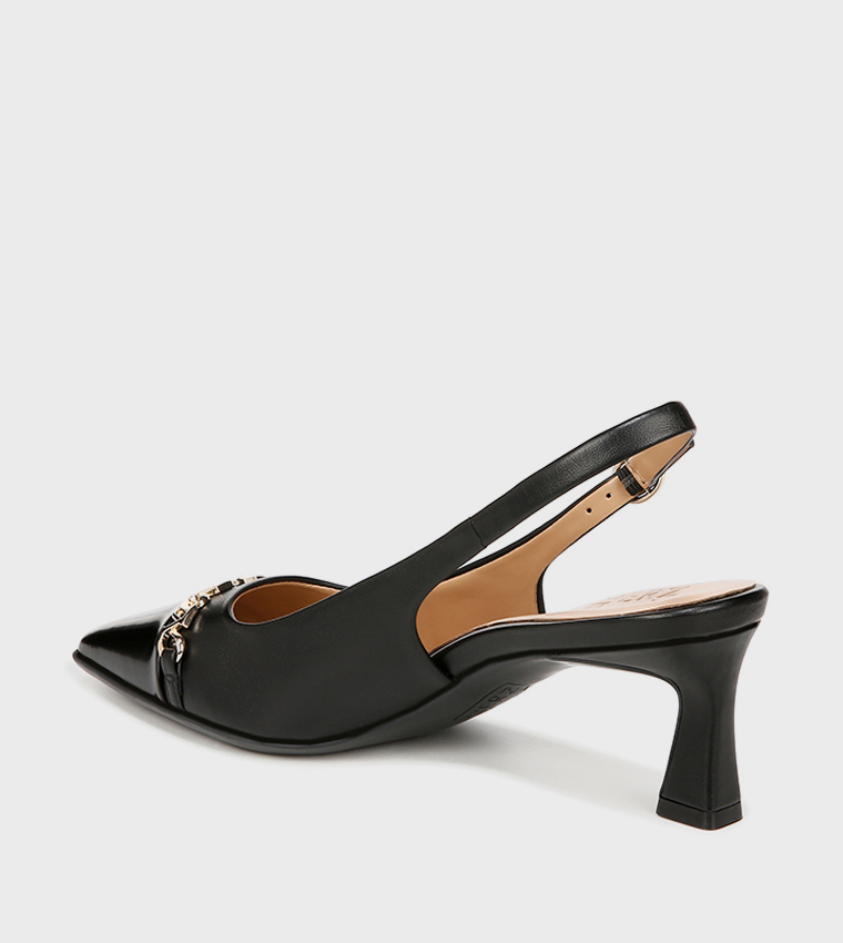 Buy Naturalizer NADOVEY Metal Accent Buckle Closure Pumps In Black ...