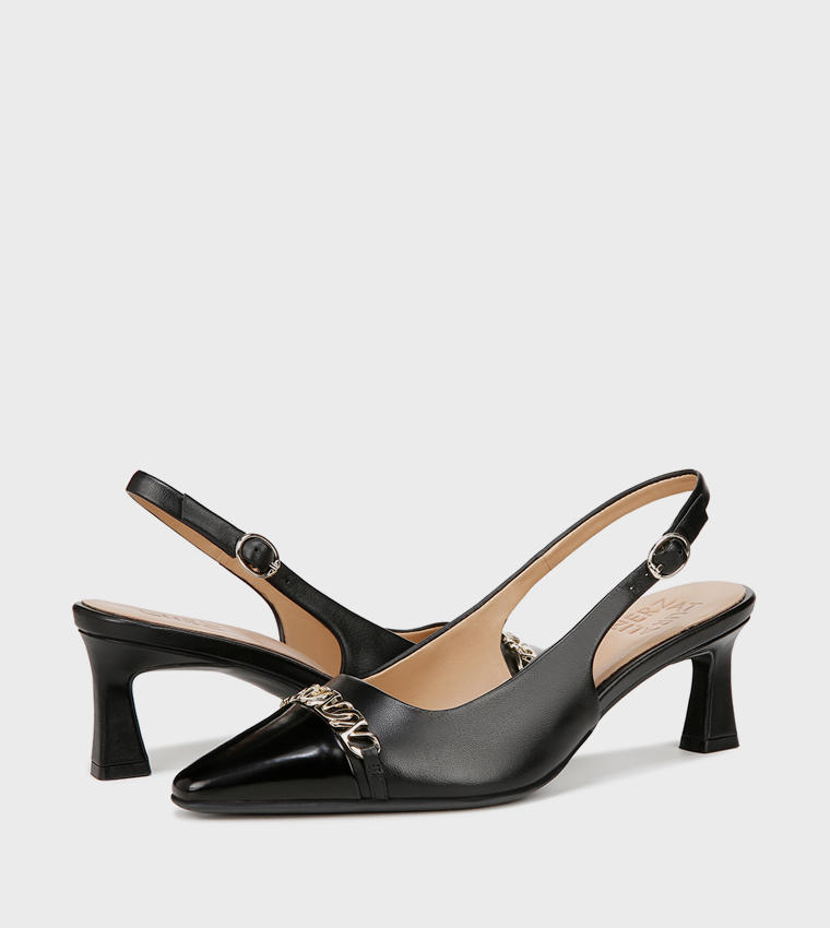 Buy Naturalizer NADOVEY Metal Accent Buckle Closure Pumps In Black ...