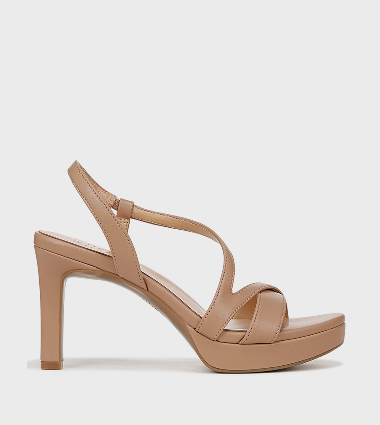 ABBY Criss-Cross Heel Sandals