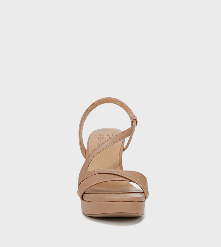 ABBY Criss-Cross Heel Sandals