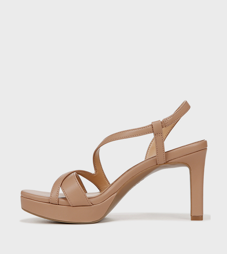 ABBY Criss-Cross Heel Sandals