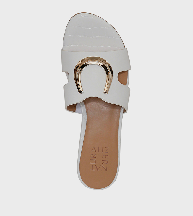 Naturalizer white heels deals