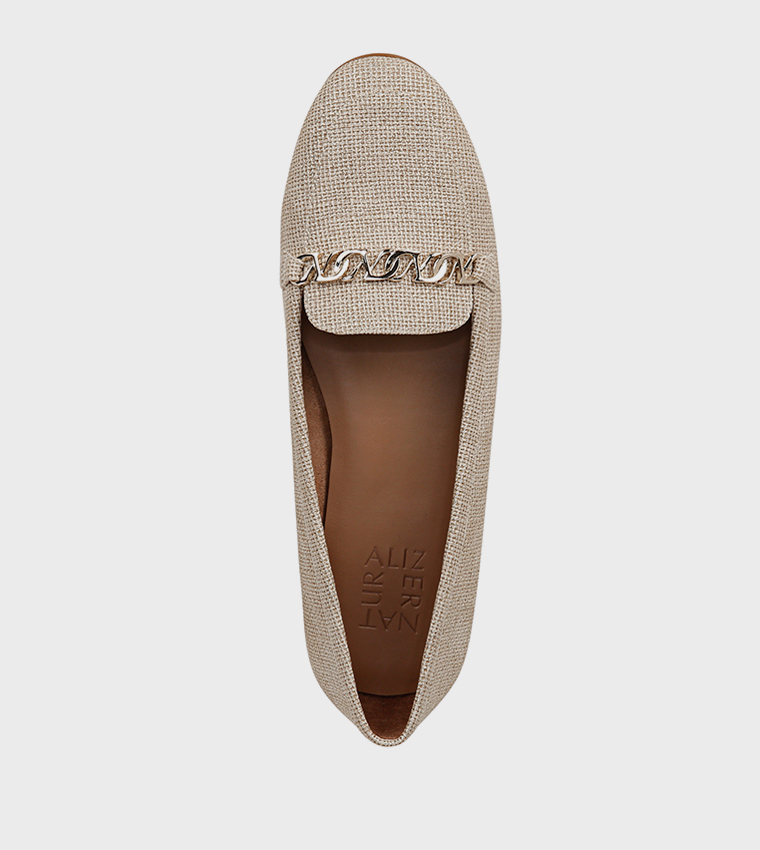JEMI Metal Accent Loafers