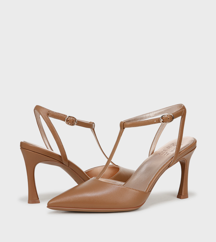 NAASTRID Ankle Strap Pumps